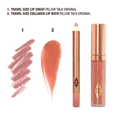 Charlotte Tilbury - Mini Pillow Talk Glossy Lip Duos color original