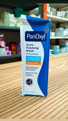 توالف الشحن - panoxyl acne foaming wash 10% 156g