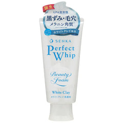Shiseido - Senka Perfect Whip White Clay Beauty Face Foam 120g