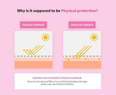 KSECRET - Calamine Secret Sunblock (physical sunblock) 50ml