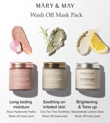 Mary&May - Lemon Niacinamide Glow Wash Off Mask Pack