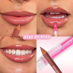 Tower 28 Beauty - Line + Shine Lip Pencil and Lip Gloss Gift Set