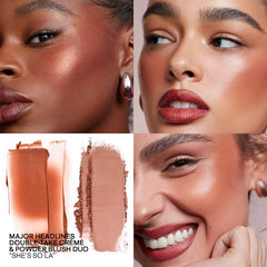 PATRICK TA - Major Headlines Double-Take Crème & Powder Blush Duo