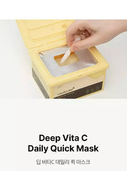 medicube - Deep Vita C Daily Quick Mask (30 Sheets)