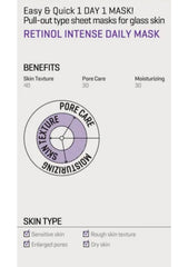 SOME BY MI - Retinol Intense Daily Mask (30 Sheets)
