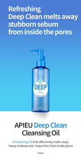 A'PIEU - Deep Clean Cleansing Oil 160ml