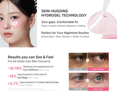 medicube - PDRN Pink Caffeine Collagen Eye Patch