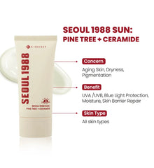 KSECRET - SEOUL 1988 Sun : Pine Tree + Ceramide 50ml