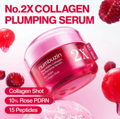 numbuzin - No.2 Rose PDRN Collagen 2X Plumping Serum 30ml