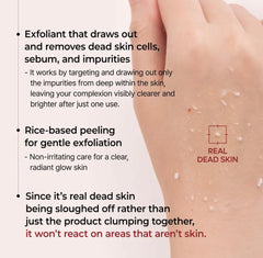 Dr.Melaxin - Peel Shot Exfoliant WHITE RICE Ampoule 80ml