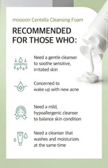 mixsoon - Centella Cleansing Foam 150ml