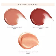 Rare Beauty Mini Blush and Luminize Trio