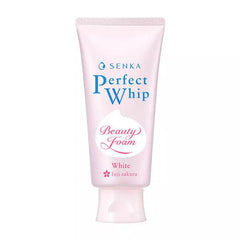 Shiseido - SENKA Perfect Whip White Beauty Foam Facial Cleanser 100g