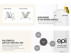 epii - New Skin Toner Snow Mushroom & PHA 145ml