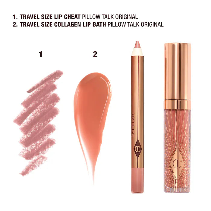Charlotte Tilbury - Mini Pillow Talk Glossy Lip Duos color original