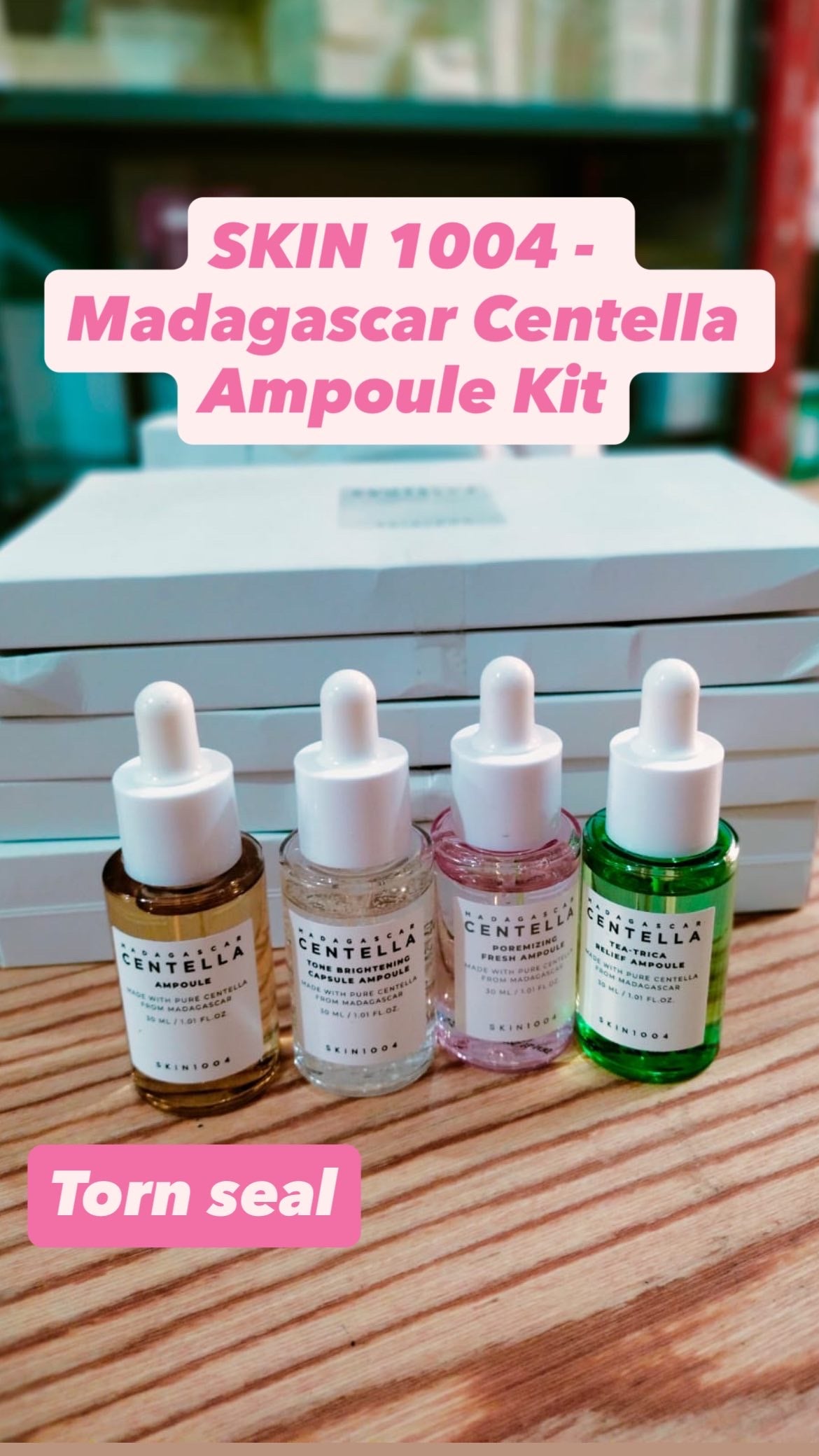 توالف الشحن - Skin 1004 ampoule kit