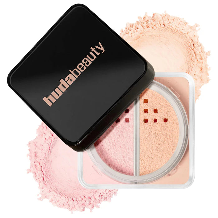 HUDA BEAUTY - Easy Bake Loose Powder Brightening + Correcting Duo