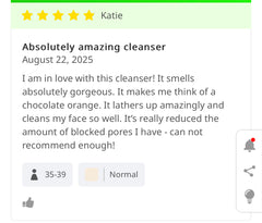 Arencia - Black Tea Rice Mochi Cleanser 120g