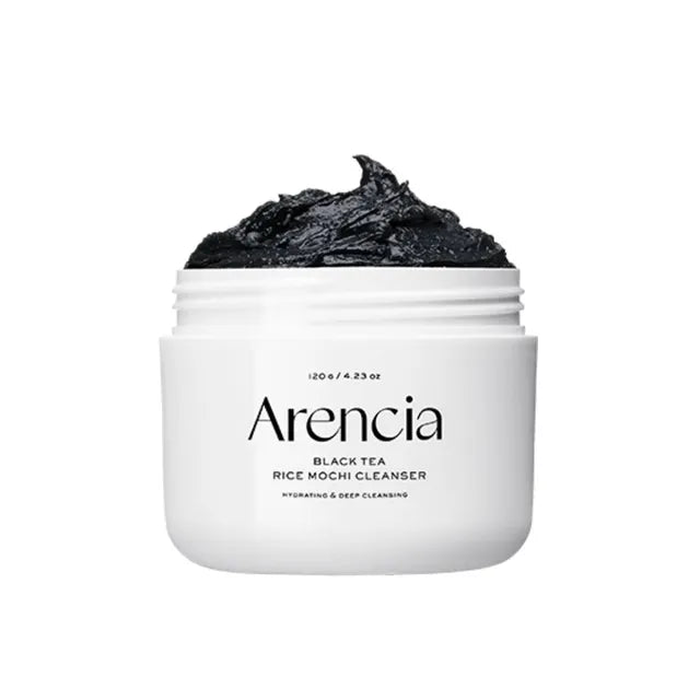 Arencia - Black Tea Rice Mochi Cleanser 120g