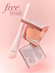 tarte - face card never declines cc full coverage undereye corrector & brush set