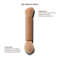 Pocket Brush Double-Ended Makeup Brush