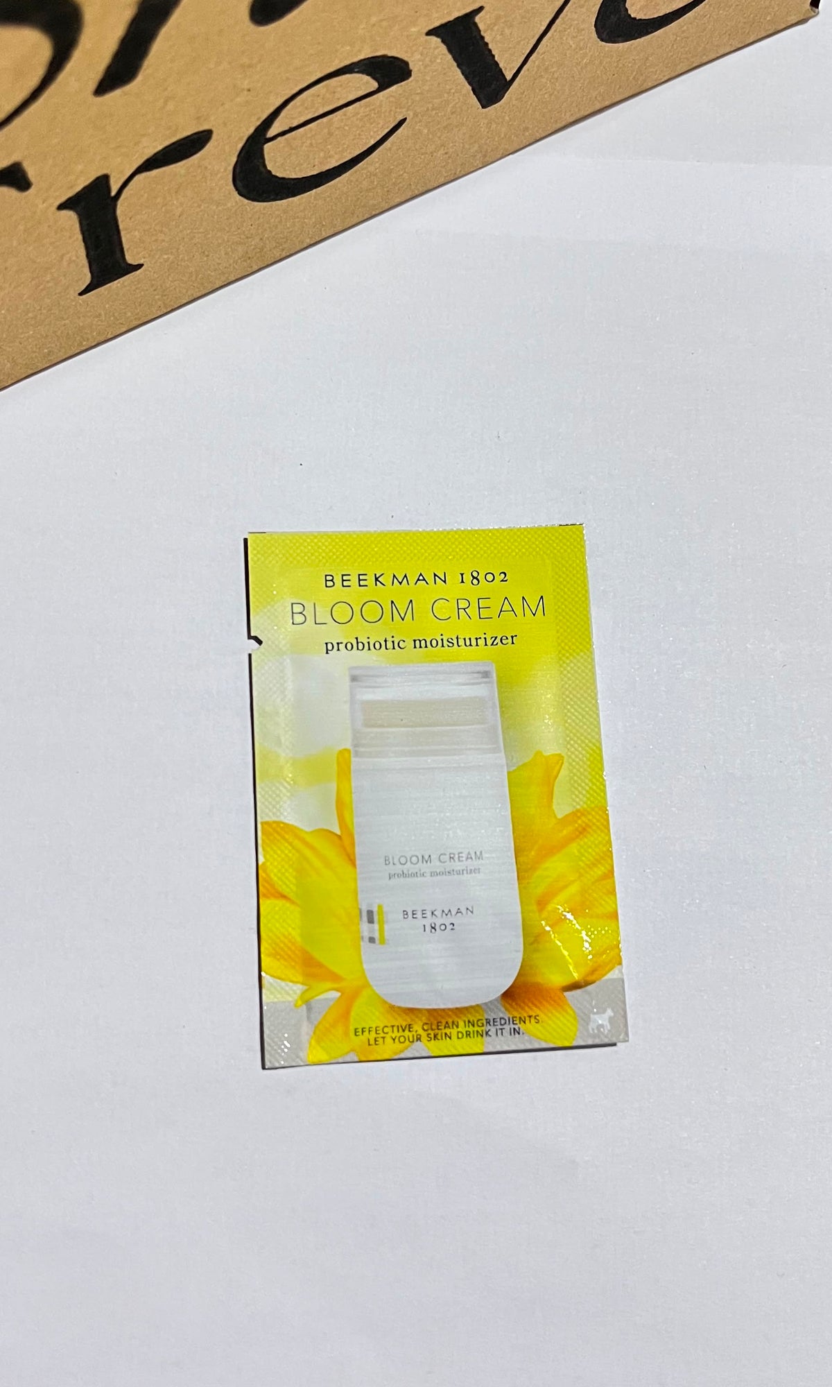 Beekman 1802 - Bloom Cream Probiotic Moisturizer sample