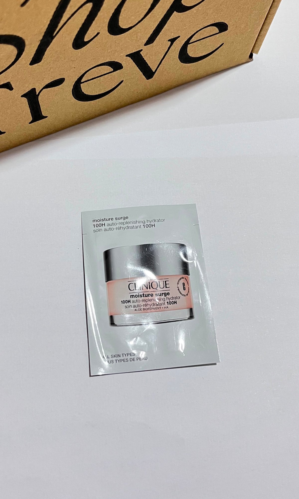 Clinique - Moisture Surge sample