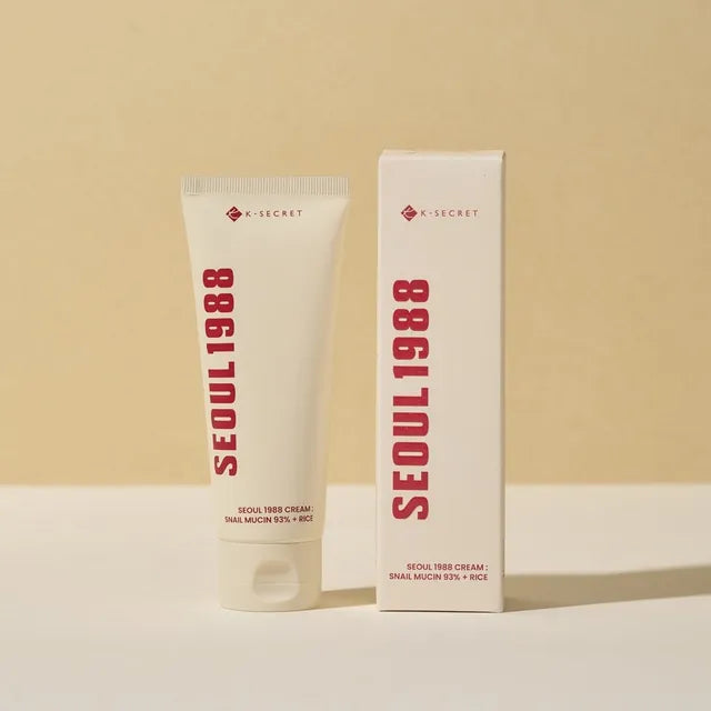 KSECRET - SEOUL 1988 Cream : Snail Mucin 93% + Rice 100ml