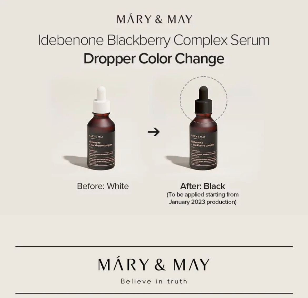 Mary&May - Idebenone Blackberry Complex Serum 30ml