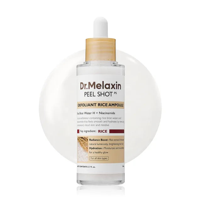 Dr.Melaxin - Peel Shot Exfoliant WHITE RICE Ampoule 80ml