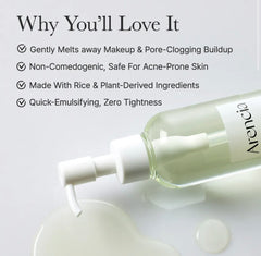 Arencia - Pore Melt Mochi Cleansing Oil 200ml