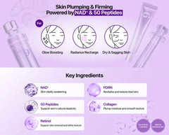 numbuzin - No.9 NAD+ Trial Kit for Anti-Aging & Firming 6Pcs