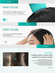 lilyeve - Scalp Turn Cica PDRN Brush Ampoule