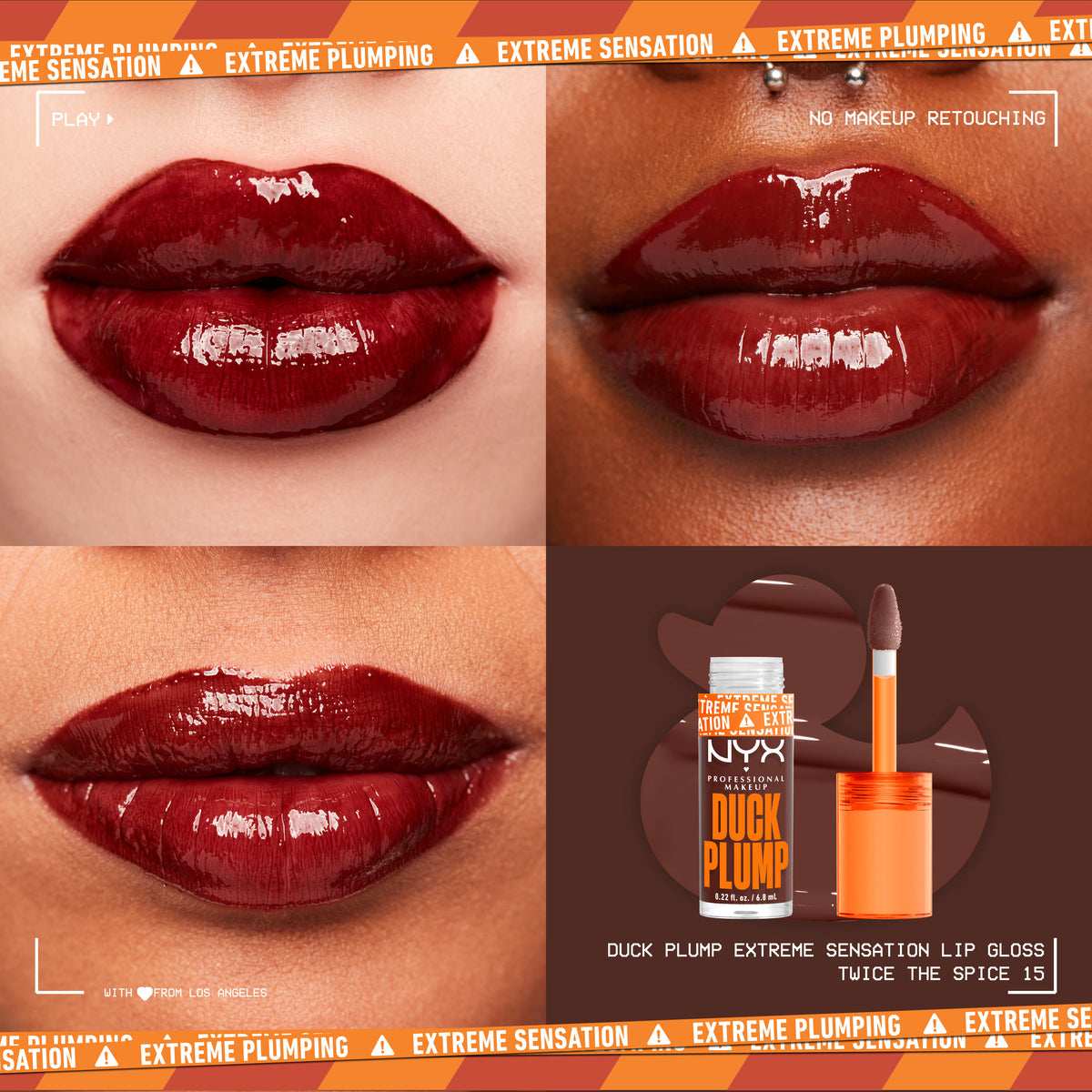 NYX - DUCK PLUMP HIGH PIGMENT PLUMPING LIP GLOSS