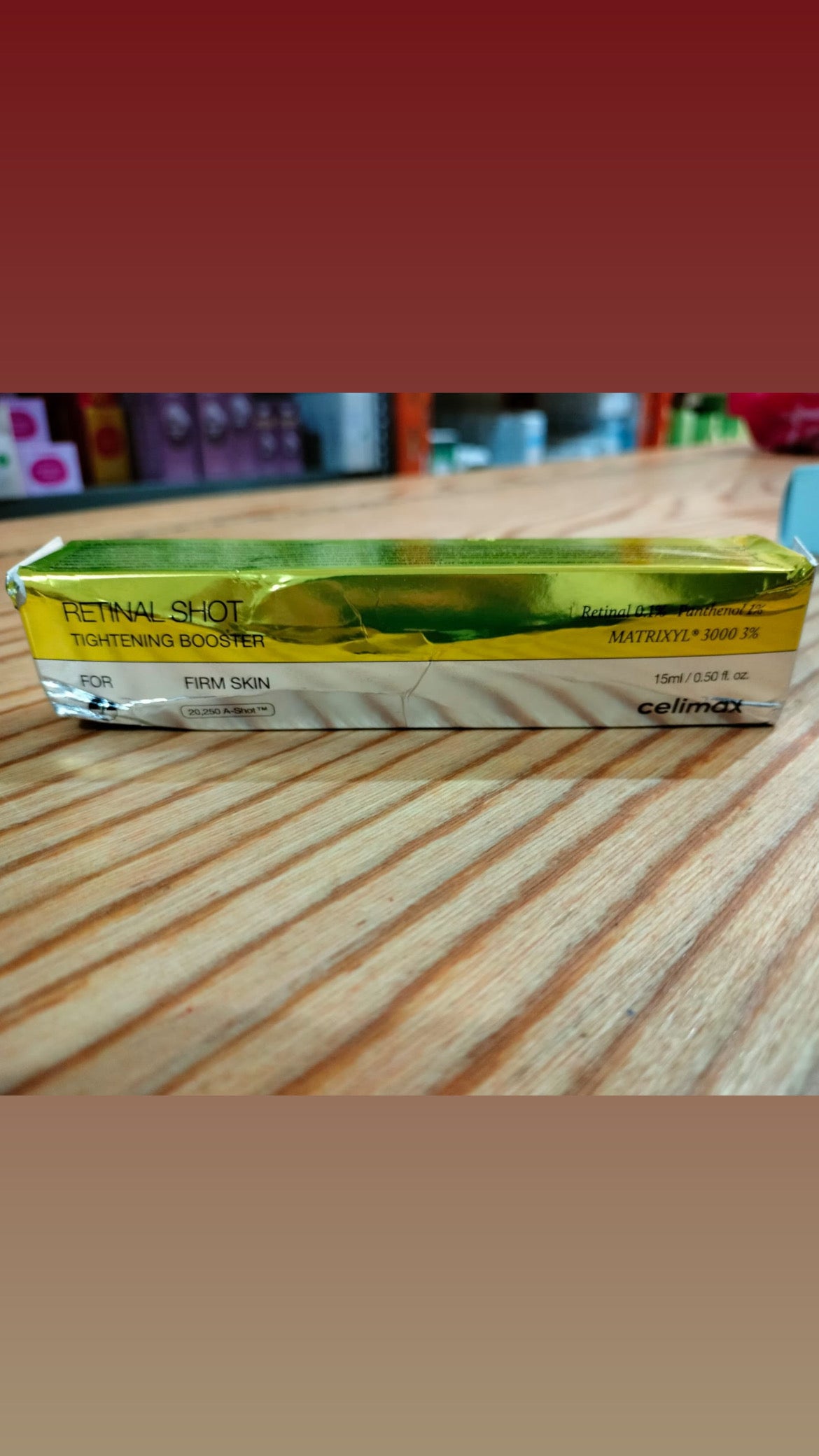 توالف الشحن - Celimax retinal booster shot