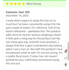 Dr.FORHAIR - UNOVE Silk Oil Essence (without box) 70ml