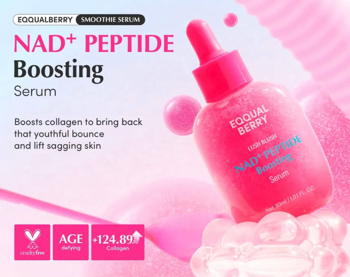 EQQUALBERRY - NAD+ Peptide Boosting Serum 30ml