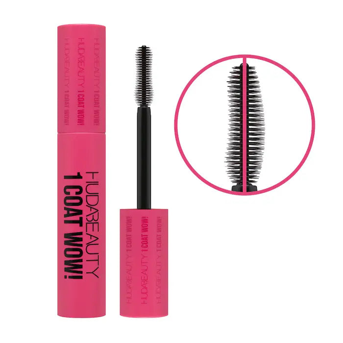 HUDA BEAUTY - 1 Coat WOW! Extra Volumizing and Lifting Mascara Full Size