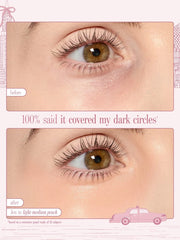 tarte - face card never declines cc full coverage undereye corrector & brush set