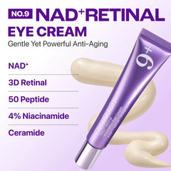 Numbuzin - No.9 NAD+ Retinal Volumetox Eye Cream DUO