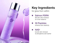 numbuzin - No.9 NAD+ PDRN Glow Boosting Toner 150ml