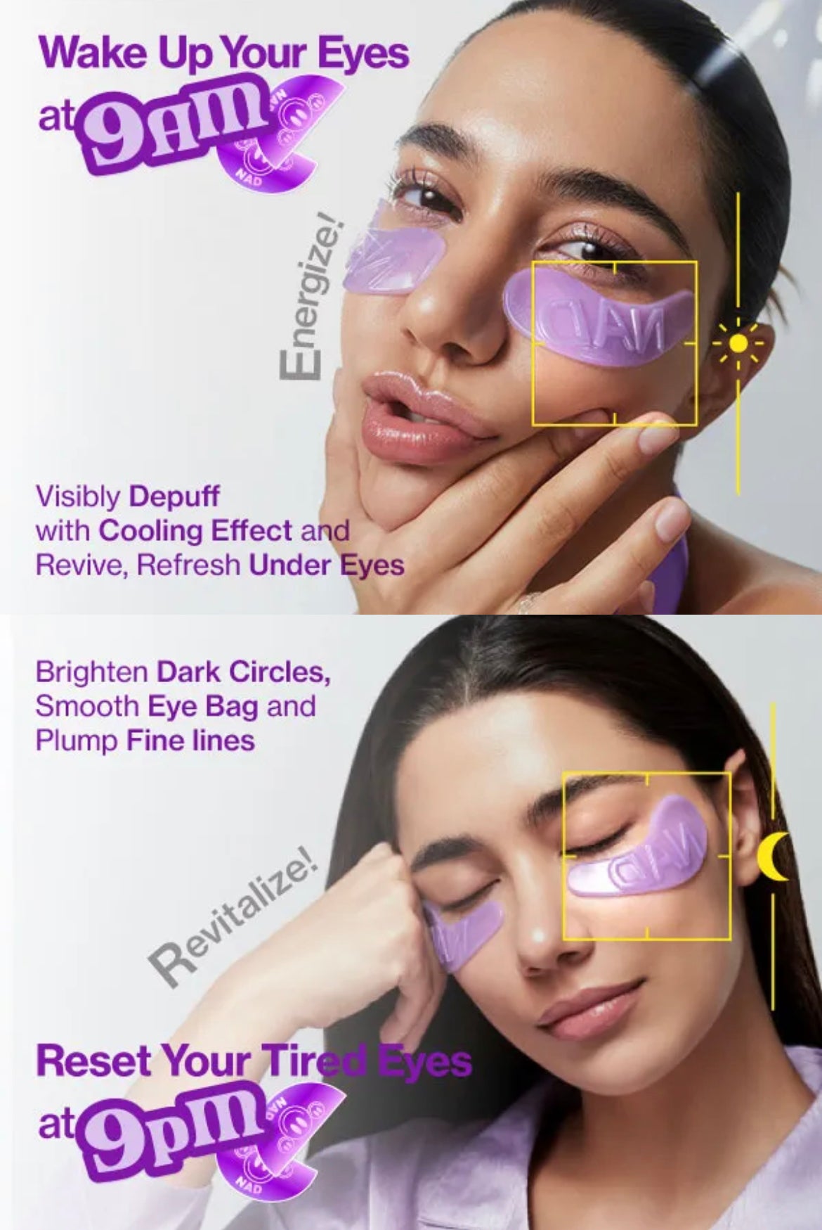 numbuzin - No.9 NAD+ Collagen Under Eye Patches (5pairs)