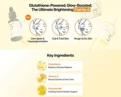 numbuzin - No.5 Glutathione Vitamin Trial Kit for Brightening