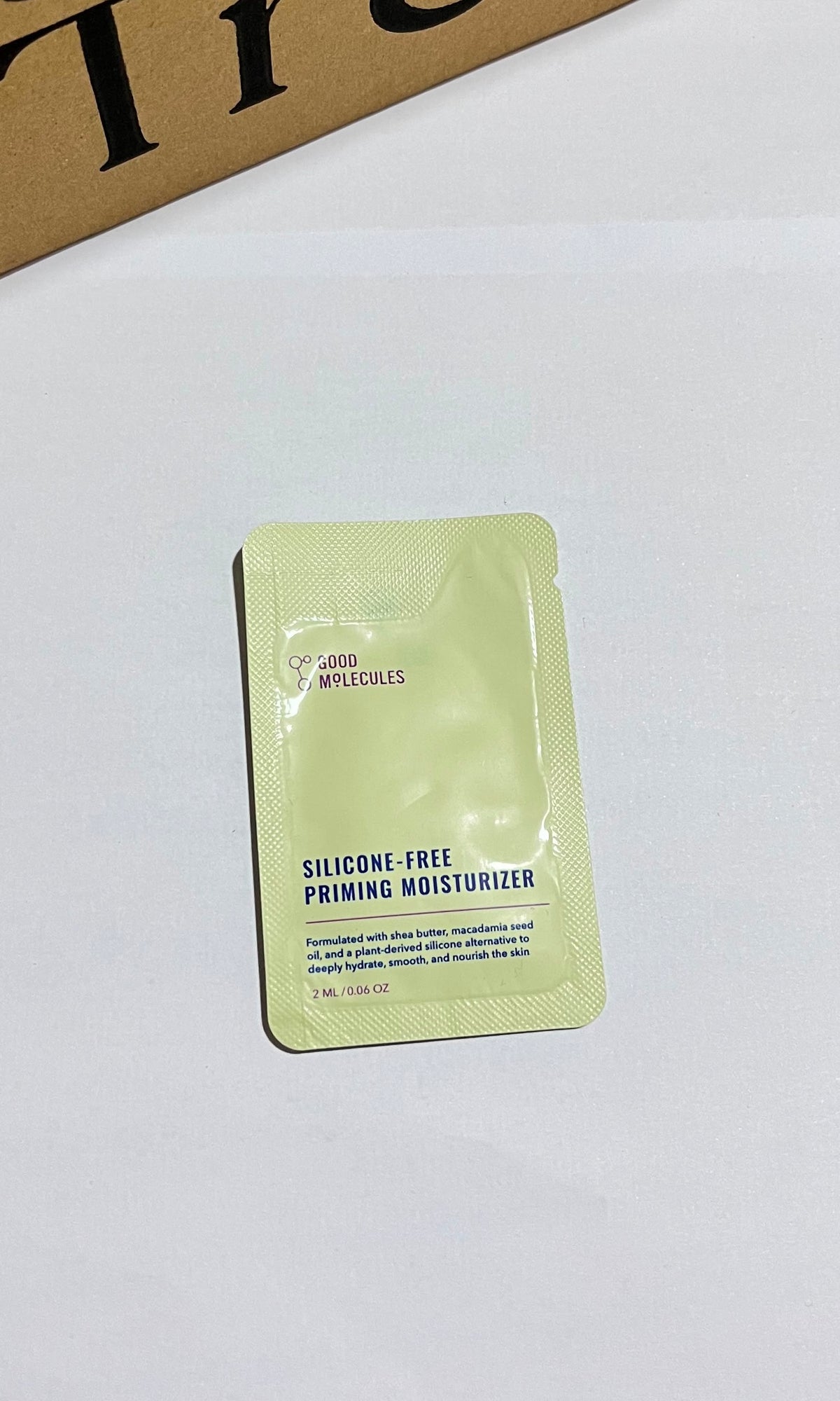 Good Molecules - Silicone Free Priming Moisturizer sample