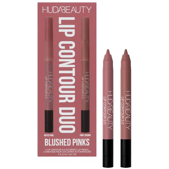 Huda Beauty Mini Lip Contour Duo - Blushed Pinks