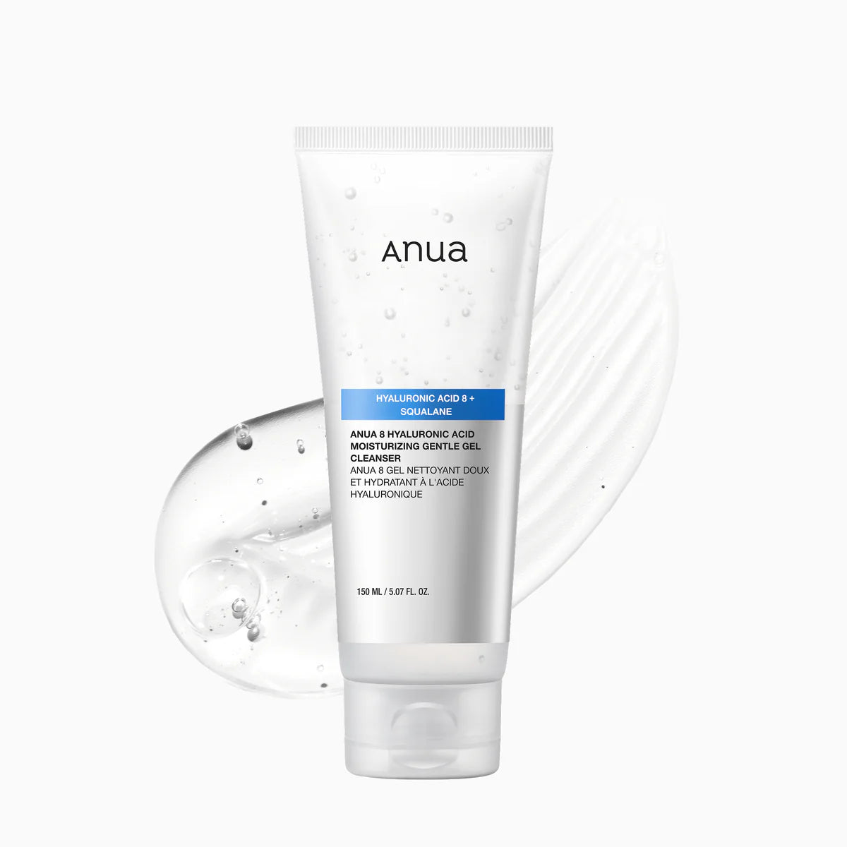Anua - 8 Hyaluronic Acid + Squalene Moisturizing Gentle Gel Cleanser 150ml