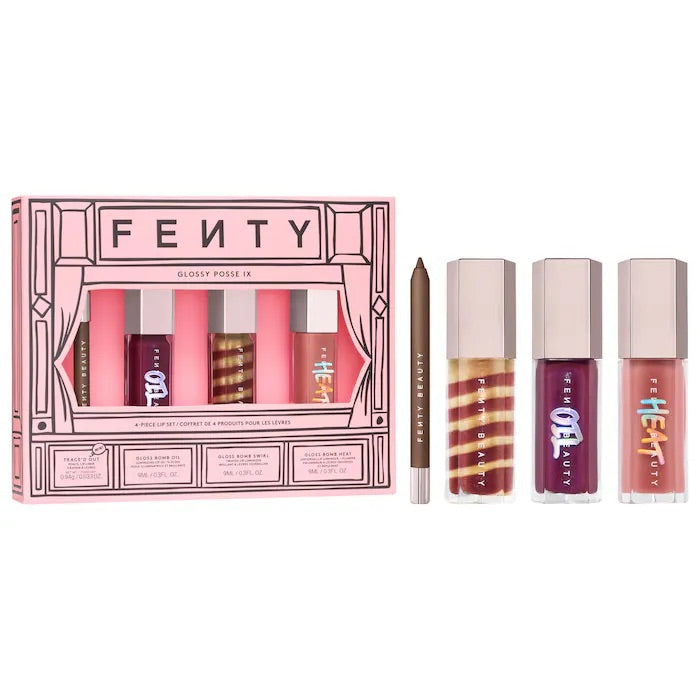 Fenty Beauty by Rihanna - Glossy Posse IX 4-Piece Lip Makeup Gift Set