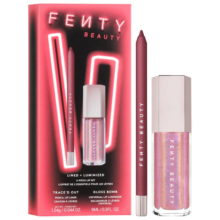 Fenty Beauty by Rihanna - Lined + Luminized 2-Piece Lip Set