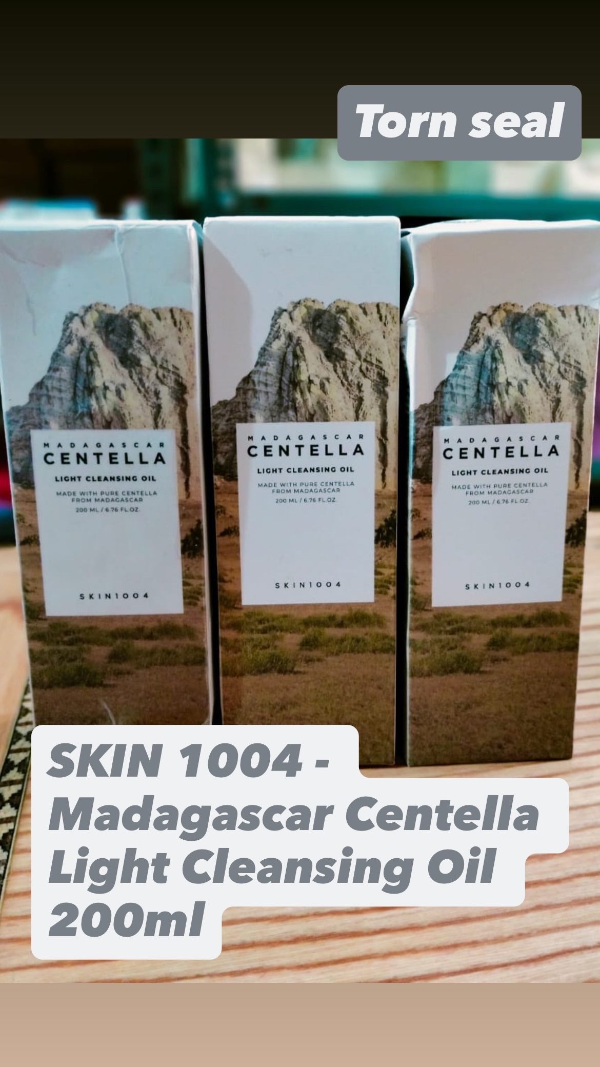 توالف الشحن - Skin 1004 light cleansing oil 200ml