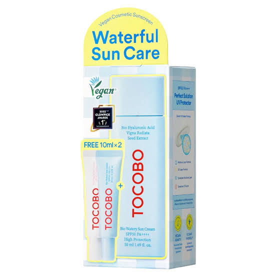 TOCOBO - Bio Watery Sun Cream + Deluxe Set